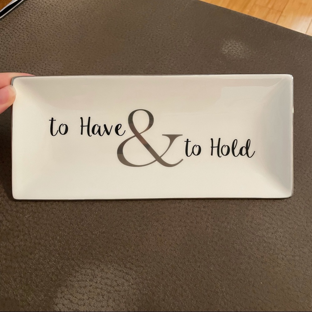 NEW To Have & To Hold Trinket Tray ✨💍